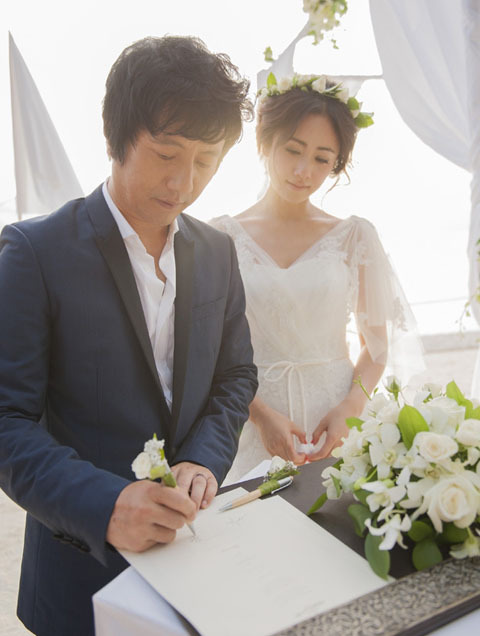 Ảnh cưới lung linh của sao Tân lộc đỉnh ký - 4