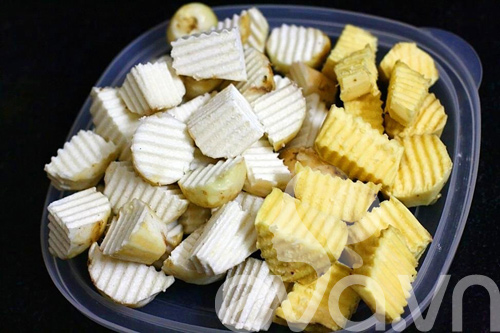 Canh khoai thịt bằm hấp dẫn - 2