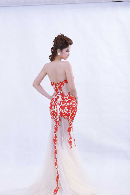 Vợ Phan Thanh Bình sút 10 kg để thi Top Model - 6