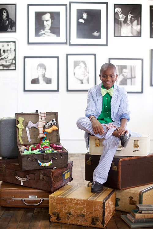 Cậu bé 11 tuổi làm giàu từ... #039;nơ#039; - 1