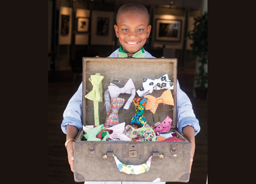 Cậu bé 11 tuổi làm giàu từ... #039;nơ#039; - 7