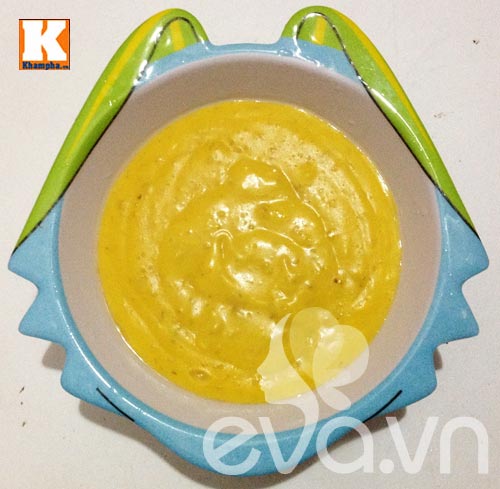 Cháo bí đỏ yến mạch con thông minh - 7