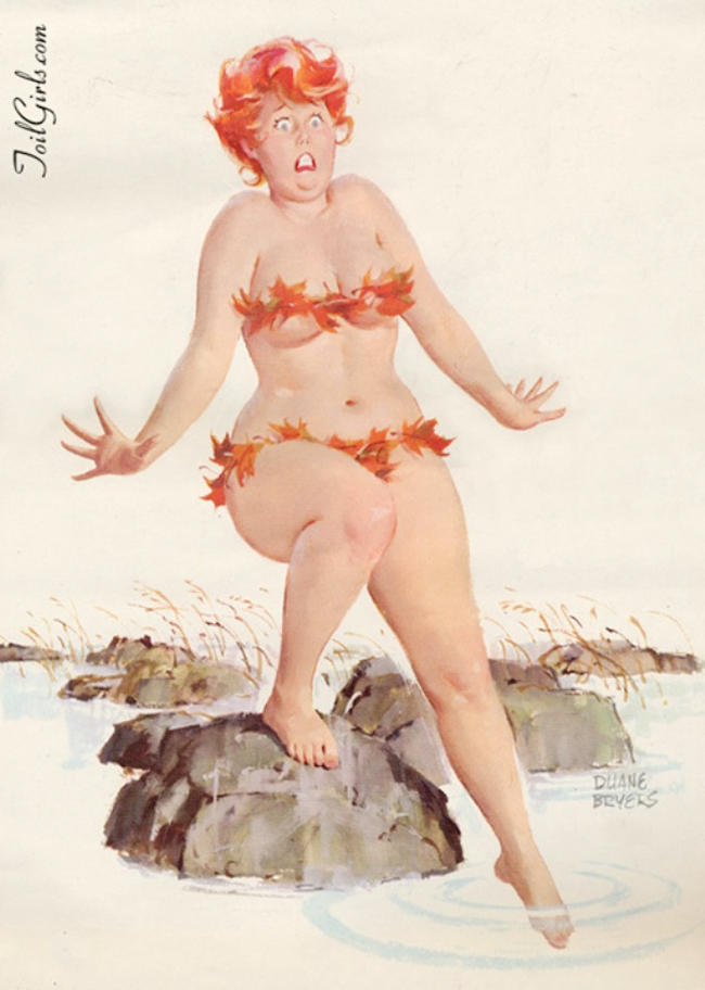 Hilda không đẹp kiểu nghiêng nước nghiên thành mà có vẻ đẹp rất riêng của mình. Bộ tranh của Duane Bryers chưa đến vài nghìn bức. Mỗi bức đều mô tả các hành động rất đáng yêu của Hilda.
