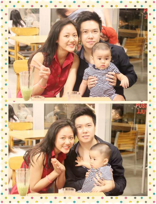 Cách đây không lâu, nữ ca sĩ Văn Mai Hương chia sẻ trên trang cá nhân của mình ảnh cô và người yêu - nam ca sĩ Lê Hiếu chụp cùng bé Cà khiến dân mạng rất thích thú với hình ảnh gia đình hạnh phúc.
