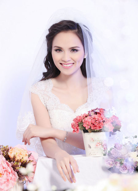 Cô dâu trang điểm dịu hiền ngày thu - 1