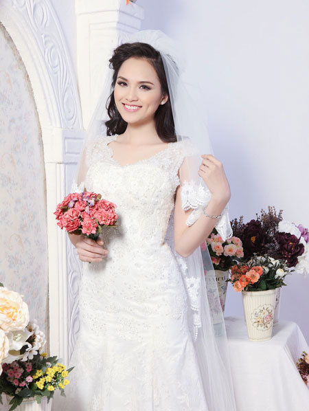 Cô dâu trang điểm dịu hiền ngày thu - 3