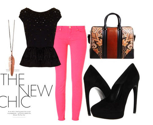 Phối quần skinny hồng theo 5 phong cách công sở - 2