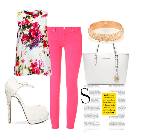 Phối quần skinny hồng theo 5 phong cách công sở - 4