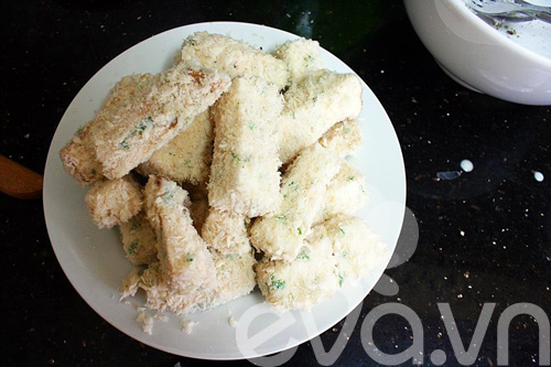 Nấm đùi gà chiên xù giòn ngon - 6