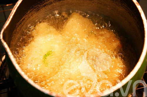 Nấm đùi gà chiên xù giòn ngon - 7