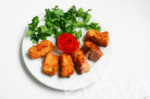 Nấm đùi gà chiên xù giòn ngon - 12