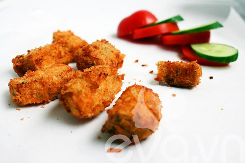 Nấm đùi gà chiên xù giòn ngon - 9