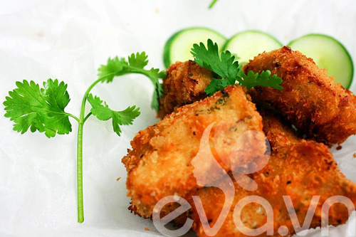 Nấm đùi gà chiên xù giòn ngon - 10