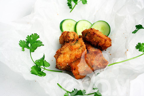 Nấm đùi gà chiên xù giòn ngon - 11