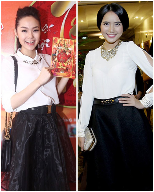 4 cách tận dụng sơ mi trắng dự tiệc như sao Việt - 7