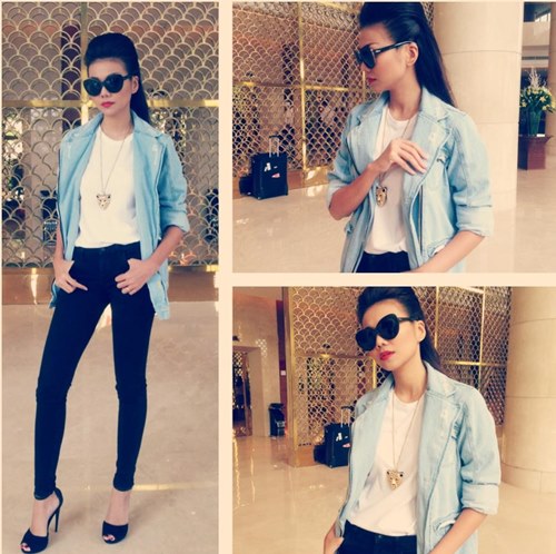 Siêu mẫu Thanh Hằng lại #039;#039;đeo nhẫn đính hôn#039;#039; - 5