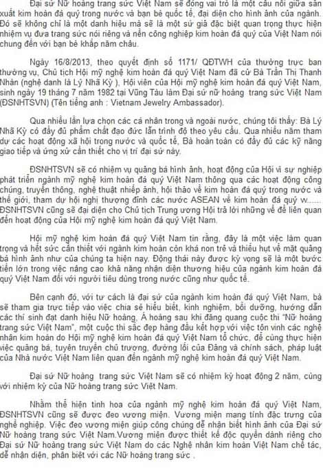 Lý Nhã Kỳ lại được bổ nhiệm làm Đại sứ - 5