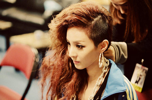 BST tóc siêu #039;quái#039; của nàng ca sĩ Hàn - 4