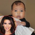 Làng sao - Lộ hình ảnh đầu tiên của con gái Kim Kardashian