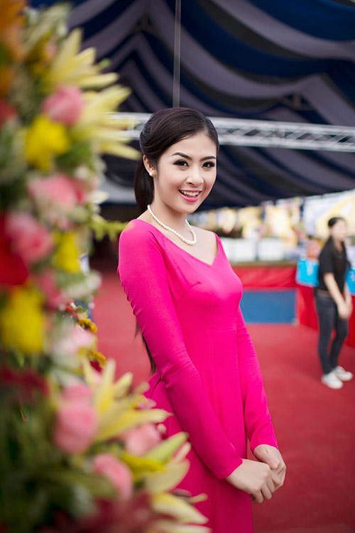 HH Ngọc Hân kiêu sa với sắc hồng - 3