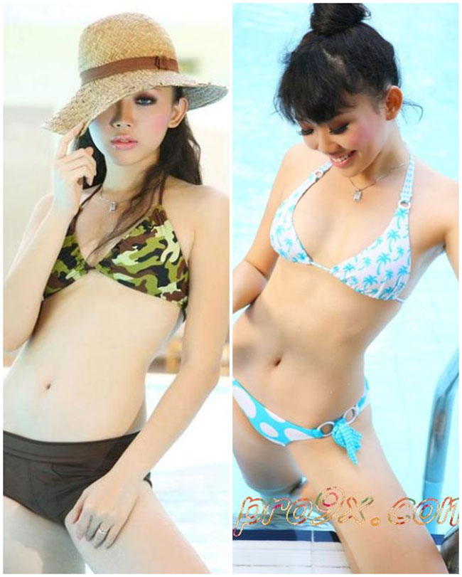 Tuy nhiên nhờ nét mặt hồn nhiên, vóc dáng cao ráo, Tóc Tiên luôn có những shoot hình bikini rất ấn tượng.
