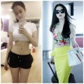 Thời trang - Sao đẹp: Ngọc Trinh tích cực khoe eo 'con kiến'