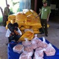Mua sắm - Giá cả - Tạm giữ 1,5 tấn mực xé khô Trung Quốc