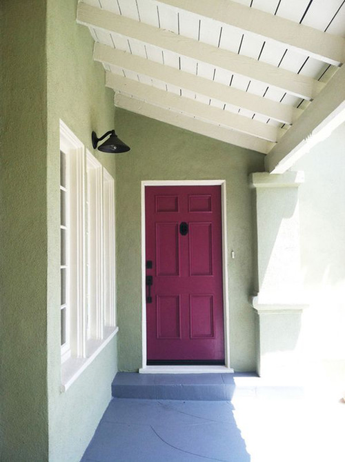 Mày mò sơn cửa đẹp cho hàng xóm #039;lác mắt#039; - 3