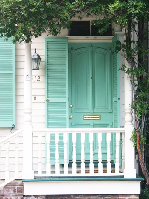 Mày mò sơn cửa đẹp cho hàng xóm #039;lác mắt#039; - 4