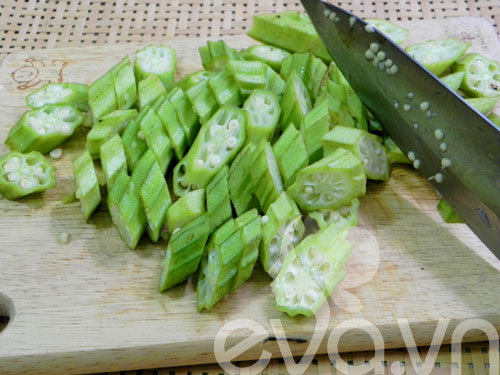 Đậu bắp xào tôm đầy bổ dưỡng - 2