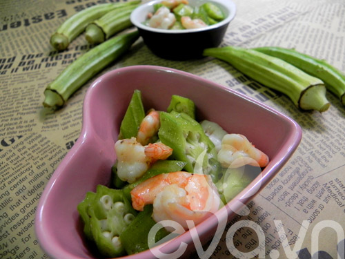 Đậu bắp xào tôm đầy bổ dưỡng - 7