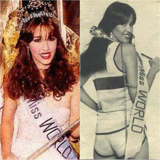 Miss World 1982 Mariasela Álvarez đến từ Cộng hòa Dominica. Cô sở hữu mái tóc màu nâu, gương mặt thon dài. Hoa hậu bị nhiều ý kiến cho rằng nụ cười không đẹp, gương mặt thiếu vẻ bừng sáng.
