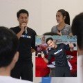 Làng sao - Hà Tăng hào hứng chạy bộ cùng em chồng