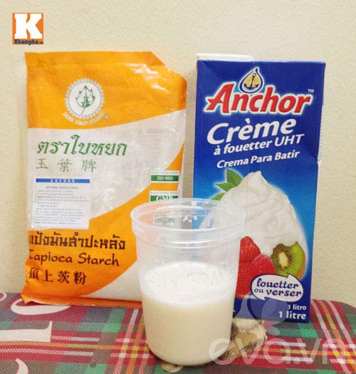 Làm váng sữa cho con trong 15 phút - 1