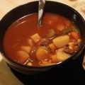 Bếp Eva - Súp thịt bò rau củ ăn kèm bánh mì