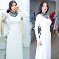 Thời trang - Trương Ngọc Ánh mang áo dài đi tham dự LHP ở Pháp