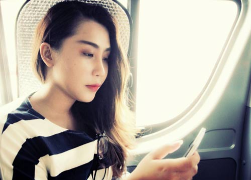 Hot girl Gào tự tin để mặt mộc nhiều mụn - 13