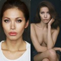 Làm đẹp - Giật mình: mẫu Việt giống hệt Angelina Jolie