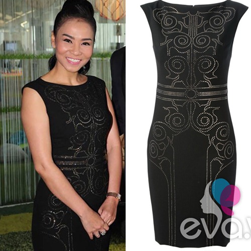 Thu Minh sexy khó cưỡng với váy trăm triệu - 15