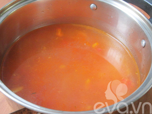 Canh riêu cá ngần chua chua ngon cơm - 6