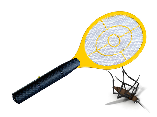 1. Sử dụng vỉ đập, vợt muỗi, đèn bắt muỗi…

Vỉ đập muỗi thường được làm bằng chất liệu kim loại hoặc nhựa có đồ dày nhất định, gắn liền với tay cầm đàn hồi linh hoạt. Bạn có thể loại bỏ những con muỗi lởn vởn xung quanh nhờ những cú đập mạnh mẽ.

Ngoài ra, bất cứ thứ gì giúp cánh tay bạn dài hơn như một cuộn báo… đều có ích. Hiện đại hơn, bạn có thể sắm loại vợt muỗi sạc điện, đèn bắt muỗi… vừa tiết kiệm sức lực, vừa diệt muỗi trong phạm vi nhỏ nhanh chóng và hiệu quả.
