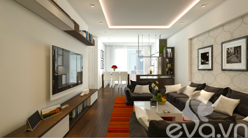 Hoàn thiện nội thất nhà 98m2 với 400 triệu đồng - 2