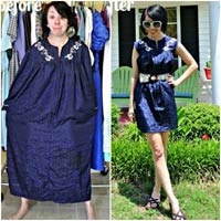 Tín đồ biến hàng loạt váy cũ thành thiết kế sành điệu