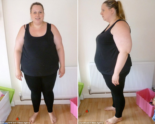 Mẹ giảm liền 57kg sau sinh - 1