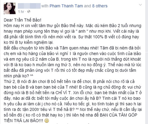 Thực hư việc Tâm Tít bỏ đi vì sợ Thế Bảo đánh - 2