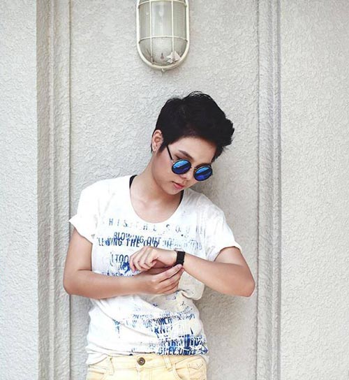 Phong cách tomboy cực chất của Vũ Cát Tường - 17