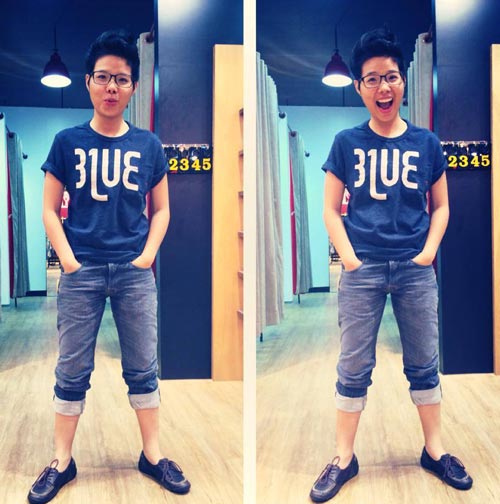 Phong cách tomboy cực chất của Vũ Cát Tường - 15