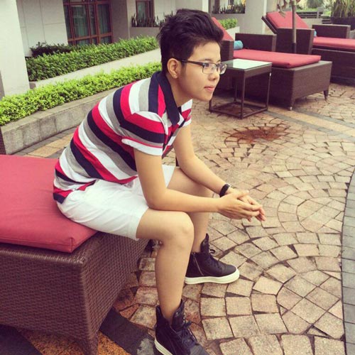 Phong cách tomboy cực chất của Vũ Cát Tường - 11