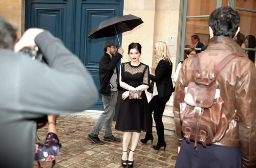 Lý Nhã Kỳ đẹp dịu dàng tại show Alexis Mabille - 7