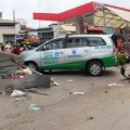 Tin tức - Taxi “điên” đâm liên hoàn, 3 người bị thương